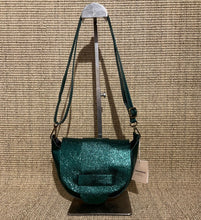 Charger l&#39;image dans la galerie, Béat glitter Sac bandoulière en cuir glitter  leather bag , sac à main , maroquinerie
