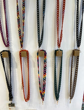 Charger l&#39;image dans la galerie, Bandoulière  téléphone amovible Universelle collier maille  , sangle iPhone , cordon téléphone
