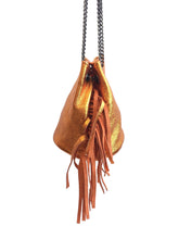 Charger l&#39;image dans la galerie, Sac sceau Sac bandoulière en cuir , petit cartable  , leather bag , sac à main , maroquinerie
