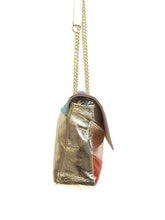 Charger l&#39;image dans la galerie, Alexia glitter Sac bandoulière en cuir rainbow bag medium , leather bag , sac à main , maroquinerie
